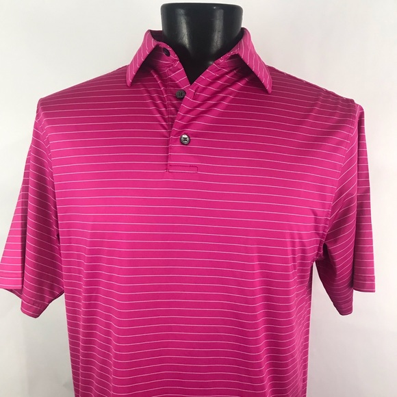 footjoy pink golf shirt
